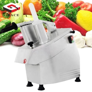 เครื่องหั่นสแตนเลสอัตโนมัติเชิงพาณิชย์ 220V สำหรับร้านอาหาร ใช้หั่นผลไม้และผัก - Product Image 1