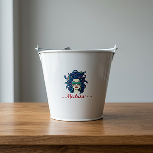 Seau à bière galvanisé avec ouvre-bouteille intégré, seau de fête, seau à glace, seau à vin, seau de bar - Product Image 3