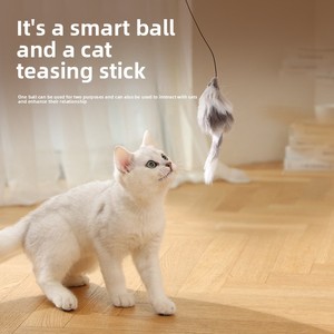 Pelota Eléctrica Rodante <span class=keywords><strong>para</strong></span> Mascotas, Perros y <span class=keywords><strong>Gatos</strong></span>, Resistente <span class=keywords><strong>a</strong></span> Mordidas, Autoentretenimiento, Alivia el Aburrimiento - Product Image 3