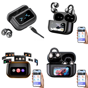 Audífonos de Traducción en Tiempo Real, Inalámbricos, con IA, Traducción de Idiomas, Auriculares OWS con 150 Idiomas en Línea para iPhone y <span class=keywords><strong>Android</strong></span> - Product Image 1