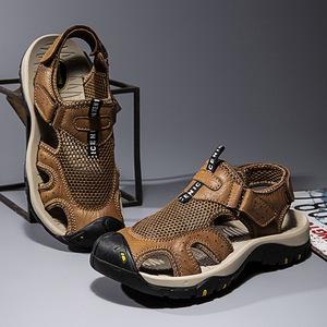 Sandales de sport d'extérieur à bout fermé pour hommes 2026 – Chaussures décontractées à semelle épaisse, respirantes et antidérapantes - Product Image 4