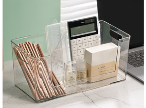 Multiuso aperto trasparente per uso domestico scatola di plastica impilabile cibo <span class=keywords><strong>dispensa</strong></span> contenitore organizzatore di stoccaggio per <span class=keywords><strong>cucina</strong></span> - Product Image 6