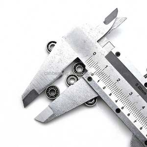 Roulements à grande vitesse, largeur 2,5 mm, roulement à billes à gorge profonde MR83Z, MR83 3x8x2,5 mm, micro-roulement de petite taille, 8 mm de diamètre extérieur pour gradienteur - Product Image 5