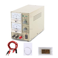 Boasta APR-3005 Machine d'électrodéposition de bijoux, redresseur pour placage or, argent, rhodium, alimentation CC réglable 0-30V 5A