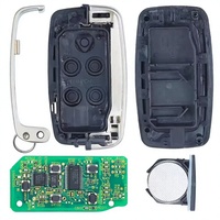 Clé de voiture intelligente à distance 315 MHz/433 MHz avec puce ID49, 5 boutons, ABS+Métal, pour Land Rover Discovery 4 LR4 Range Rover Sport Evoque, FCC ID