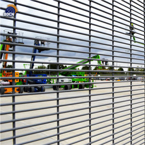 BOCN 358 <span class=keywords><strong>Anti</strong></span>-Escalade Pvc Enduit Clôture Boundary Wall Grill Design Clearview Fence 358 <span class=keywords><strong>Anti</strong></span> Climb - Product Image 3