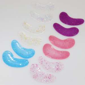 Patchs pour les <span class=keywords><strong>yeux</strong></span> en collagène végétalien biologique avec vitamine C, acide hyaluronique, <span class=keywords><strong>masque</strong></span> en feuille d'hydrogel pour les cernes, anti-rides, hydratant - Product Image 6