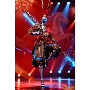 Disfraz de robot para la gala del Festival de Primavera de Yushu, traje de robot humanoide para espectáculo de danza DZk - Product Image 1