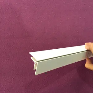 Embellecedor de esquina interno y externo de PVC para paneles de pared, venta al por mayor