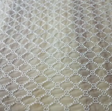 burst style net cloth knitting full lace fabric, no elastic lace embroidery fabrics, women's decorative accessories