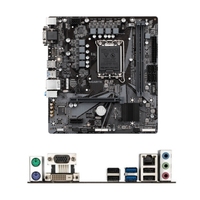 Motherboard Komputer Desktop GIGABYTE H610M D2VX SI Murah, Intel H610 Mendukung Generasi ke-12/13/14, 64GB LGA1700, RAM DDR4 Ganda