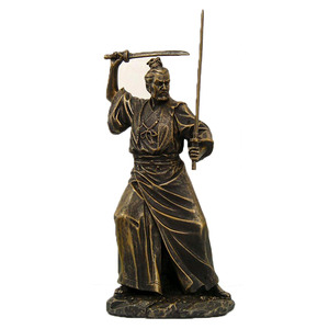 Statuette métallique de samouraï, Sculpture de qualité supérieure, fabriquée à la main, <span class=keywords><strong>statue</strong></span> en laiton Bronze, à vendre, nouveauté - Product Image 5