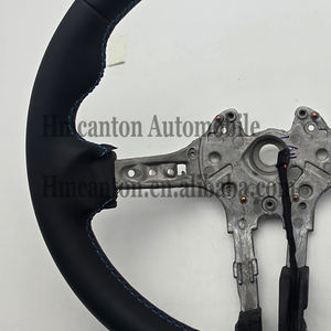 Самая популярная гладкая кожа <span class=keywords><strong>M</strong></span> Performance Автомобильное рулевое колесо для BMW F10 F30 F90 F01 F02 F12 F13 Автомобильное рулевое колесо - Product Image 5