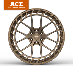 Jantes de voiture forgées en alliage 6061 Concave FIR EVO Bronze et Noir 5x120 18 19 20 pouces pour BMW M3 Holden <span class=keywords><strong>Mercedes</strong></span> <span class=keywords><strong>AMG</strong></span> A35 Porsche - Product Image 4