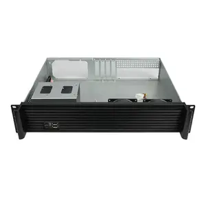 2U new model Aluminum rackmount server case chassis for Micro ATX Board