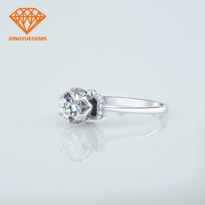 แหวนผู้หญิง Xingyue โมอิสซาไนต์ เงินแท้ 925 แหวนโมอิสซาไนต์ - Product Image 2