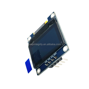 โมดูล <span class=keywords><strong>OLED</strong></span> ขนาด 0.96 นิ้ว สีขาว น้ำเงิน เหลือง น้ำเงิน ความละเอียด <span class=keywords><strong>128x64</strong></span> พร้อมชิปไดรเวอร์ I2C IIC รุ่น <span class=keywords><strong>SSD1306</strong></span> - Product Image 1