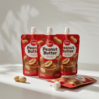 Sachets souples personnalisés avec bec verseur pour sauce chili au soja, pâte de tomate, beurre de cacahuète, purée de fruits, confiture – Emballage plastique compressible