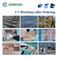 Livraison rapide haute stabilité 100% Original Taiwan TBI DFV5010 50 10 pas vis à billes écrou vis à billes mouvement linéaire CNC pièces Kit