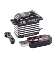 Pièces RC AGFRC A81BHPW 81g 0.052s, Engrenages Métalliques Étanche IP67, Moteur Brushless Numérique Programmable Haute Vitesse 4.8V-8.4V