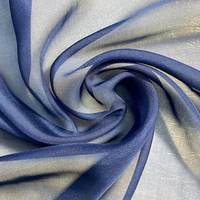 Usine En Gros Fiable Qualité Soie Naturelle Matériel Soie Mousseline De Soie Tissus pour Femmes Robes Pure Soie Mousseline De Soie Tissu