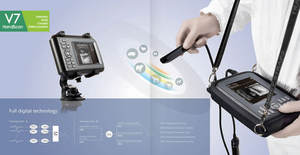 V7 Petit scanner à ultrasons vétérinaire compact alimenté par batterie - Product Image 3