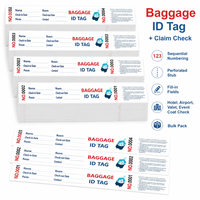 Étiquette de bagage personnalisée avec logo d'usine, haute qualité, robuste, pour hôtel, vente en gros, offre spéciale