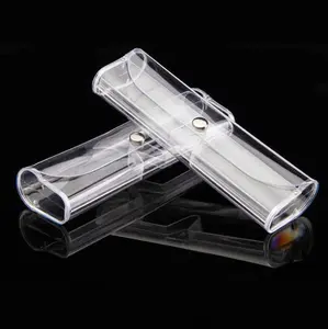 Transparent plastic light portable sun glasses reading glasses case packing eyeglasses custom packaging box