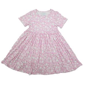 Qingli OEM Cute Toddler Easter <strong>Dress</strong> Baby Frock <strong>Girl</strong> <strong>Dress</strong> <strong>With</strong> Lace Hem Kids Clothes Wholesale China - Product Image 4