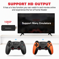 X2 Ultra TV Game Stick 40000 jeux, sortie 4K, console rétro, 128 Go, 64 Go, 256 Go, 2.4G, faible latence, double manette sans fil, console