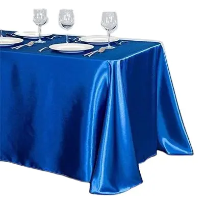 शादी पार्टी होटल बैंक्वेट होम टेबल के लिए 1 पीस 200 सेमी साटन गोल मेज़पोश टेबल कवर ऑयलप्रूफ टेबल क्लॉथ