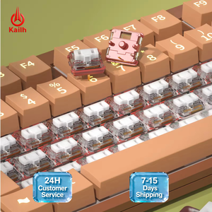 สวิตช์ Kailh Choc สีขาว แบบ Low Profile Clicky แรงกด 50gf ระยะการตอบสนอง 1.3 มม. แบบ 3 พิน SMD RGB สำหรับคีย์บอร์ดแบบกลไกบางเฉียบ - Product Image 1
