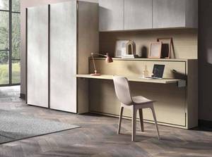 Hiện Đại Sang Trọng Murphy Tường Giường Thiết Kế Đôi Nữ Hoàng Vua Kích Thước Gỗ Bảng Điều Chỉnh Gấp Giường Sang Trọng Với Tấm Sofa Giường Khung - Product Image 3