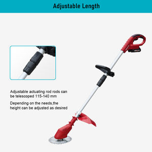 Débroussailleuse à batterie puissante et robuste débroussailleuse électrique coupe-herbes de jardin télescopique - Product Image 5