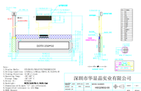 Ventes directes d'usine de Shenzhen 25632-00 COG écran d'affichage fond bleu texte blanc module lcd