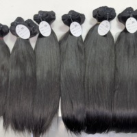 Cabello Indio Virgen 100% Sin Procesar, Cabello Humano Liso Natural con Cutícula Alineada, Venta al Por Mayor y Dropshipping