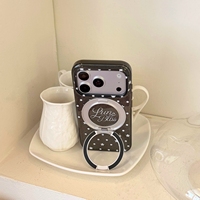 Coque de téléphone portable anti-chute avec impression d'étoiles scintillantes IMD, support extérieur pour iPhone 18 Pro Max, support à 360 degrés, anti-rayures, ODM