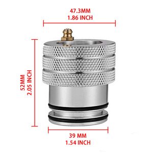 Herramienta para engrasar rodamientos de rueda, lubricador de rodamientos de rueda de aluminio CNC para Can-Am Maverick X3 Polaris RZR Ranger Sportsman - Product Image 4