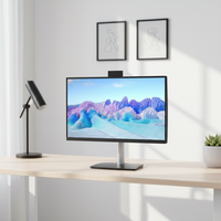 Computadora de Escritorio Todo en Uno Super Delgada de 24 Pulgadas para Negocios, con Intel Core I3/i5/i7/i9, 16GB de RAM DDR4, Compatible con Enchufes EU/AU