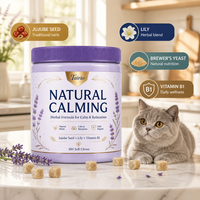 Complément Apaisant pour Chiens : Formule Naturelle à Base de Graines de Jujube et de Lécithine – Friandises à Mâcher Molles pour un Soutien Quotidien à la Relaxation (OEM)
