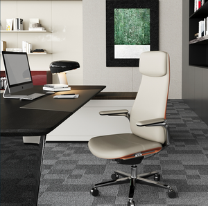 Silla de Oficina Moderna, Silla Ejecutiva de Lujo, Silla de Oficina de Cuero para Gerentes, Silla de Oficina para el Hogar - Product Image 1