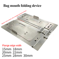 Outil multifonctionnel pour ourlets de sacs, gabarit pliable à double aiguille pour machines à coudre