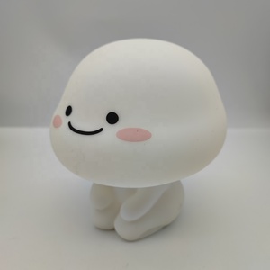 Xách tay LED quby dễ thương Silicone bé ánh sáng ban đêm với cảm biến cảm ứng có thể sạc lại mềm Silicone Đèn cạnh giường ngủ Dimmable nightlights - Product Image 2