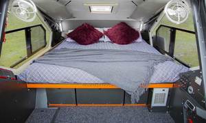 Ecocampor Tùy Chỉnh Nhỏ <span class=keywords><strong>RV</strong></span> Caravan Offroad Camper Trailer Với Top Roof Lều Và Nhà Bếp - Product Image 6