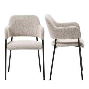 Minimalist Nordic Leisure Metal Legs Restaurant <b>Chairs</b> <b>Upholstered</b> Velvet Dining <b>Chair</b> - Product Image 2