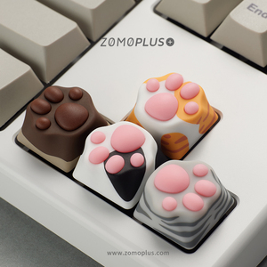 Cut Cat Claw <strong>Keycap</strong> Design Zomoplus Keycaps for <strong>Mx</strong> <strong>Cherry</strong> Mechanical Keyboards - Product Image 2