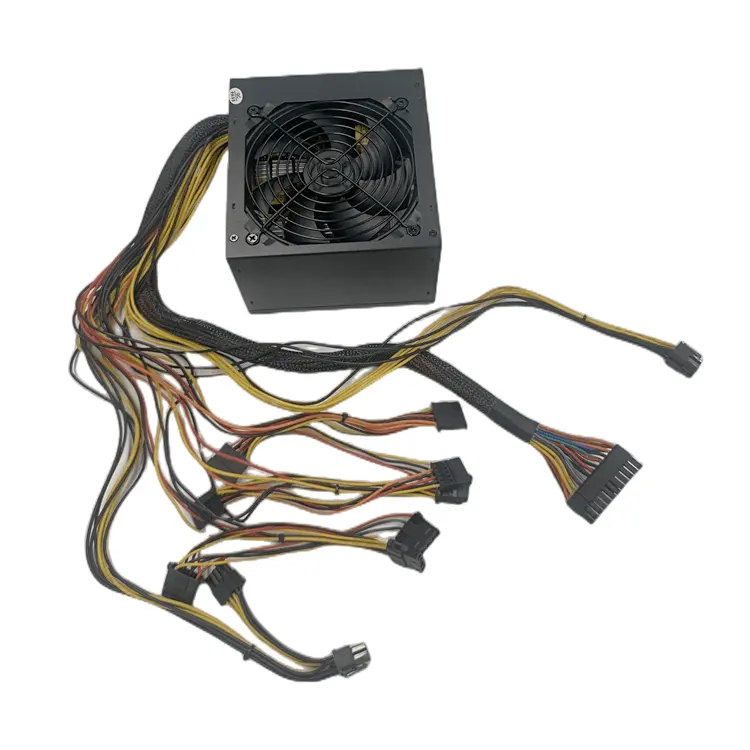 Fuente de alimentación APFC 80 PLUS para PC, 500W, 600W, 700W, para juegos, ATX, 500W