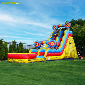 Parque Inflable, Parque Temático Gigante, Combo de Juegos, Casa de Brinco, Tobogán, Obstáculos, Gigante al Aire Libre - Product Image 2