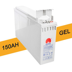 OEM 브랜드 12V 150암페어 프론트 터미널 AGM GEL 에너지 저장 납산 배터리 UPS 백업 전원 통신용 딥 사이클 - Product Image 1