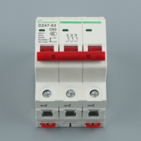 Dispositivo de Protección Contra Sobrecarga, Interruptor de Circuito en Miniatura Manual Eléctrico MCB de 1P 2P 3P 4P, Venta al por Mayor